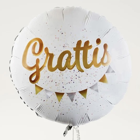 Grattis heliumballong 